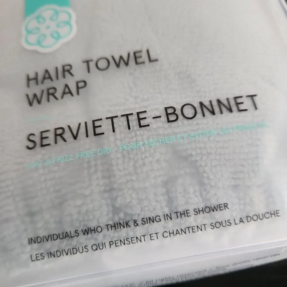 Daily Concepts Hair Towel Wrap Quick Dry Mint Green